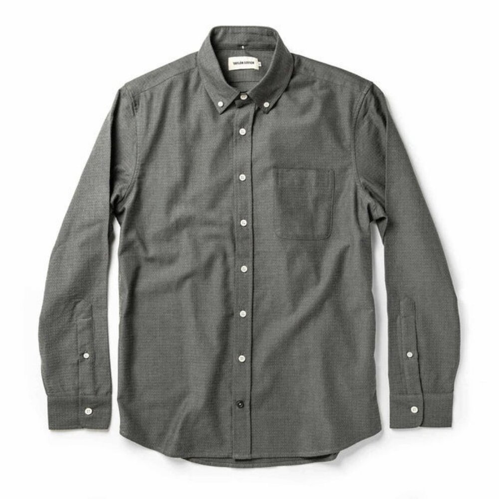 Taylor Stitch - The Jack in Charcoal Crepe - 42